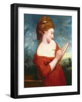 Portrait of Elizabeth Johnson, C.1780-Sir Joshua Reynolds-Framed Giclee Print