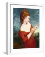 Portrait of Elizabeth Johnson, C.1780-Sir Joshua Reynolds-Framed Giclee Print