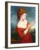 Portrait of Elizabeth Johnson, C.1780-Sir Joshua Reynolds-Framed Giclee Print