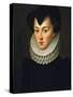 Portrait of Elizabeth of Austria-null-Stretched Canvas