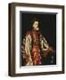 Portrait of Elizabeth of Valois, Queen of Spain-Antonis Mor-Framed Giclee Print