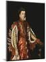 Portrait of Elizabeth of Valois, Queen of Spain-Antonis Mor-Mounted Giclee Print