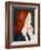 Portrait of Elizabeth Siddal, in Profile to the Right-Dante Gabriel Rossetti-Framed Giclee Print