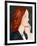 Portrait of Elizabeth Siddal, in Profile to the Right-Dante Gabriel Rossetti-Framed Giclee Print