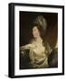 Portrait of Elizabeth Simpson, Lady Bridgeman by Robert Edge Pine-Robert Edge Pine-Framed Giclee Print