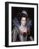 Portrait of Elizabeth Stuart, Queen of Bohemia-null-Framed Giclee Print