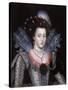 Portrait of Elizabeth Stuart, Queen of Bohemia-null-Stretched Canvas