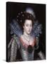 Portrait of Elizabeth Stuart, Queen of Bohemia-null-Stretched Canvas