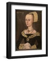 Portrait of Elizabeth Woodville-null-Framed Giclee Print