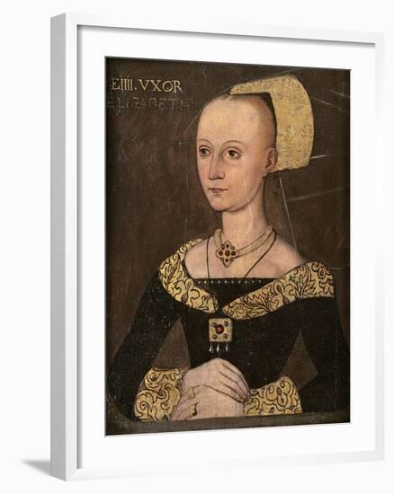 Portrait of Elizabeth Woodville-null-Framed Giclee Print