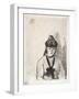 Portrait of Ellen Andrée, C.1876-Edgar Degas-Framed Giclee Print