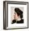 Portrait of Ellen Gulbranson-Michael Ancher-Framed Premium Giclee Print