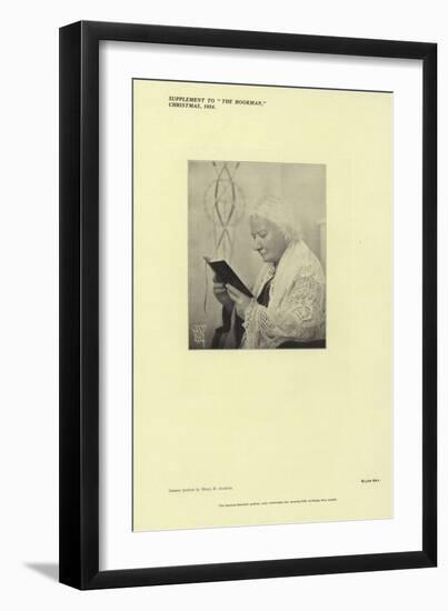 Portrait of Ellen Key-null-Framed Photographic Print