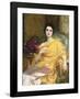Portrait of Elsa-Sir Frank Dicksee-Framed Premium Giclee Print