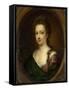 Portrait of Emerantia Van Citters, Sister of Anna Van Citters-Simon Dubois-Framed Stretched Canvas