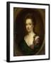 Portrait of Emerantia Van Citters, Sister of Anna Van Citters-Simon Dubois-Framed Art Print