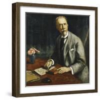 Portrait of Emile Bauman; Portrait D'Emile Bauman, 1927-Emile Bernard-Framed Giclee Print