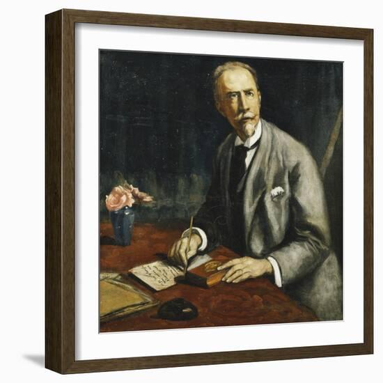 Portrait of Emile Bauman; Portrait D'Emile Bauman, 1927-Emile Bernard-Framed Giclee Print