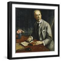 Portrait of Emile Bauman; Portrait D'Emile Bauman, 1927-Emile Bernard-Framed Giclee Print