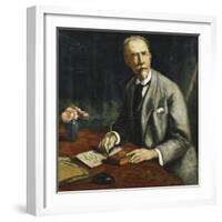 Portrait of Emile Bauman; Portrait D'Emile Bauman, 1927-Emile Bernard-Framed Giclee Print