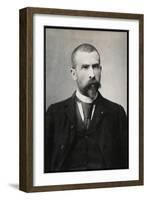 Portrait of Emile Roux (Docteur Roux) 1853-1933, French physician, bacteriologist and immunologist-French Photographer-Framed Giclee Print