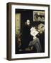 Portrait of Emile Zola 1868-Edouard Manet-Framed Giclee Print