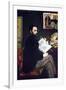 Portrait of Emile Zola-Edouard Manet-Framed Art Print