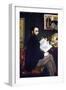 Portrait of Emile Zola-Edouard Manet-Framed Art Print