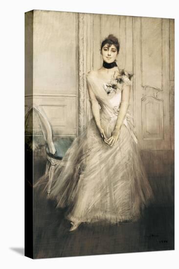 Portrait of Emiliana Concha De Ossa-Giovanni Boldini-Stretched Canvas