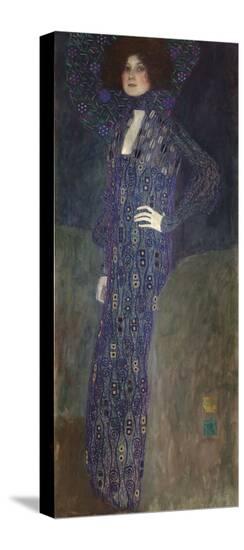 Portrait of Emilie Flöge, 1902-Gustav Klimt-Stretched Canvas