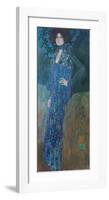 Portrait of Emilie Floege-Gustav Klimt-Framed Art Print