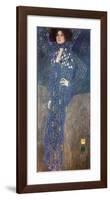 Portrait of Emilie Floge-Gustav Klimt-Framed Art Print