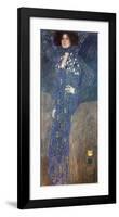 Portrait of Emilie Floge-Gustav Klimt-Framed Art Print