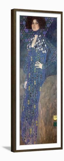 Portrait of Emilie Floge-Gustav Klimt-Framed Art Print