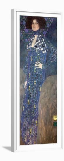 Portrait of Emilie Floge-Gustav Klimt-Framed Art Print