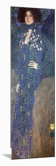 Portrait of Emilie Floge-Gustav Klimt-Mounted Art Print