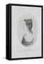 Portrait of Emily Bronte-Patrick Branwell Bronte-Framed Stretched Canvas