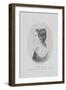 Portrait of Emily Bronte-Patrick Branwell Bronte-Framed Giclee Print