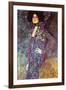 Portrait of Emily Fidge-Gustav Klimt-Framed Art Print