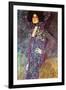 Portrait of Emily Fidge-Gustav Klimt-Framed Art Print