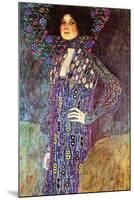 Portrait of Emily Fidge-Gustav Klimt-Mounted Art Print
