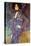 Portrait of Emily Fidge-Gustav Klimt-Stretched Canvas