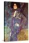 Portrait of Emily Fidge-Gustav Klimt-Stretched Canvas