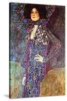 Portrait of Emily Fidge-Gustav Klimt-Stretched Canvas