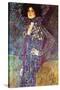 Portrait of Emily Fidge-Gustav Klimt-Stretched Canvas