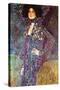 Portrait of Emily Fidge-Gustav Klimt-Stretched Canvas