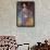 Portrait of Emily Fidge-Gustav Klimt-Framed Art Print displayed on a wall