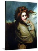 Portrait of Emma Hamilton (C.1765-1815)-George Romney-Stretched Canvas