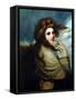 Portrait of Emma Hamilton (C.1765-1815)-George Romney-Framed Stretched Canvas