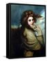 Portrait of Emma Hamilton (C.1765-1815)-George Romney-Framed Stretched Canvas